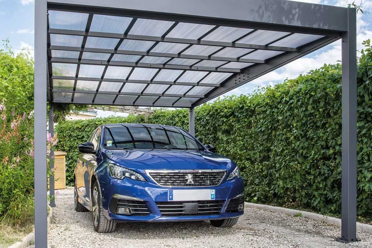 protégez votre véhicule des intempéries avec nos abris voiture de qualité. offrez à votre voiture un espace sécurisé, tout en ajoutant une touche esthétique à votre jardin ou entrée. découvrez nos modèles variés adaptés à tous vos besoins!