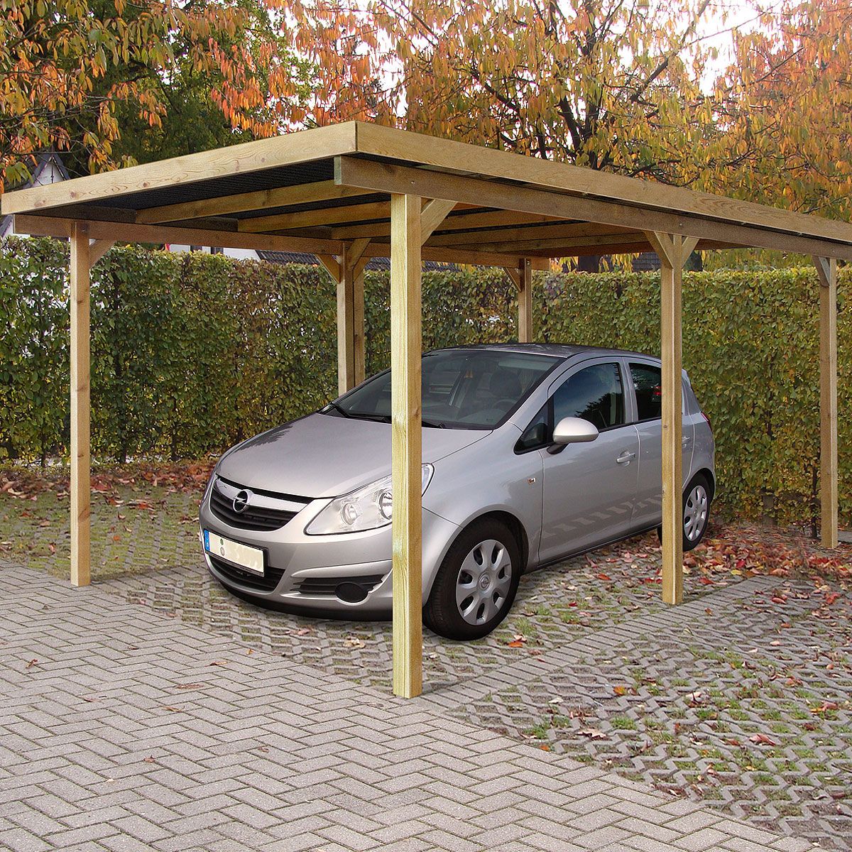 découvrez notre abri voiture en bois, parfaitement conçu pour protéger votre véhicule des intempéries tout en s'intégrant harmonieusement dans votre jardin. résistant et esthétique, cet abri allie fonctionnalité et charme naturel.