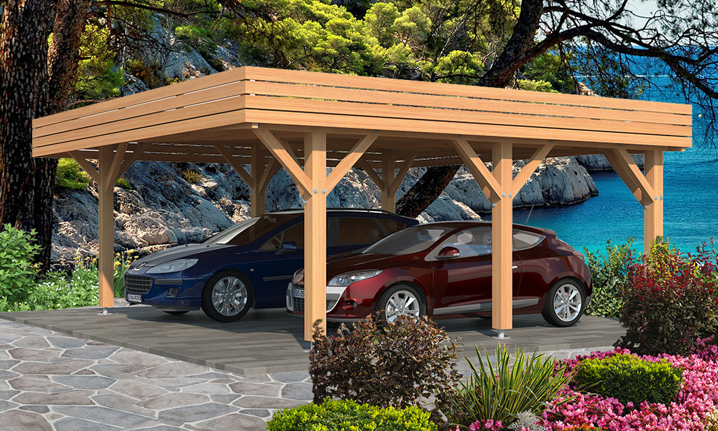 découvrez nos abris voiture en bois, alliant esthétisme et protection. protégez votre véhicule des intempéries tout en ajoutant une touche naturelle à votre jardin avec nos structures en bois de qualité.