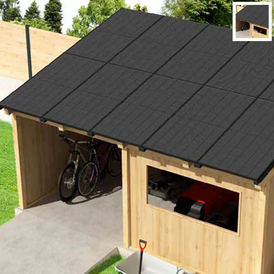 découvrez notre sélection d'abris de jardin solaires, alliant écologie et praticité. profitez d'un espace extérieur moderne, équipé de panneaux solaires pour une autonomie énergétique. idéal pour entreposer vos outils ou comme espace de loisirs, nos abris sont conçus pour s'intégrer harmonieusement dans votre jardin.
