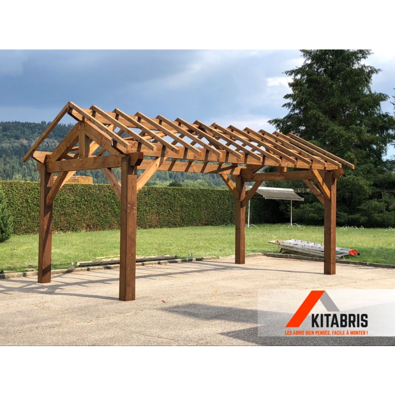 découvrez nos abris voiture en bois, alliant esthétique et fonctionnalité. protégez votre véhicule des intempéries tout en ajoutant une touche nature à votre jardin. durable et facile à installer, choisissez l'abri qui correspond à vos besoins !