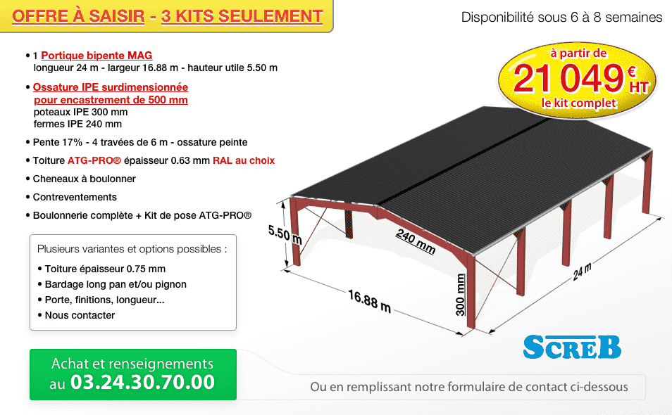 découvrez les meilleures options pour l'achat de hangars adaptés à vos besoins. que ce soit pour le stockage, l'agriculture ou d'autres projets, explorez nos conseils et offres pour faciliter votre acquisition.