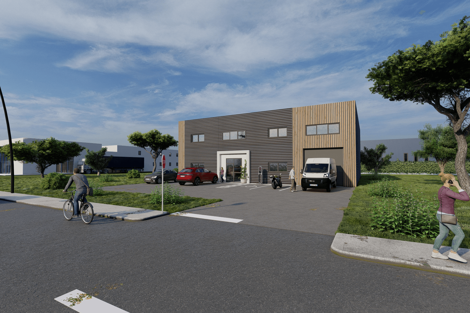 découvrez notre bâtiment spacieux de 500m2, idéal pour vos projets professionnels ou personnels. profitez d'un espace polyvalent, optimisé pour répondre à tous vos besoins, que ce soit pour des bureaux, des ateliers ou des événements.