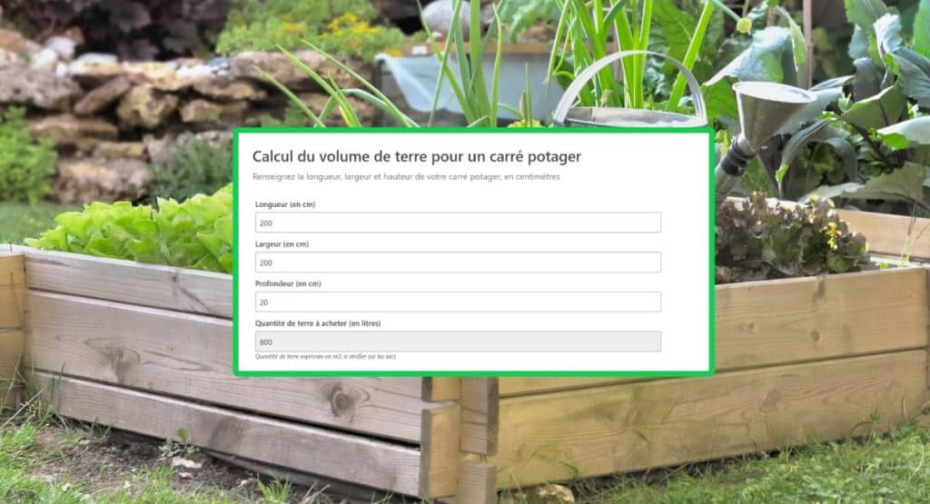 découvrez notre guide pratique pour le calcul du volume de terre en mètres cubes. apprenez à estimer avec précision la quantité de terre nécessaire pour vos projets de jardinage, construction ou aménagement paysager.