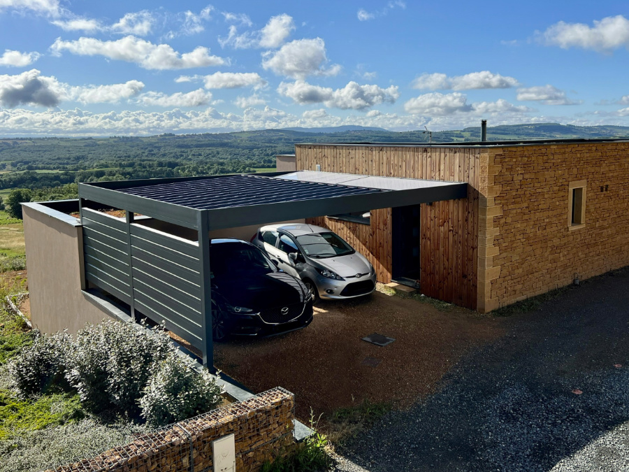 découvrez notre carport pour 2 voitures, la solution idéale pour protéger vos véhicules des intempéries tout en ajoutant une touche esthétique à votre extérieur. durable et spacieux, il s'adapte parfaitement à vos besoins.