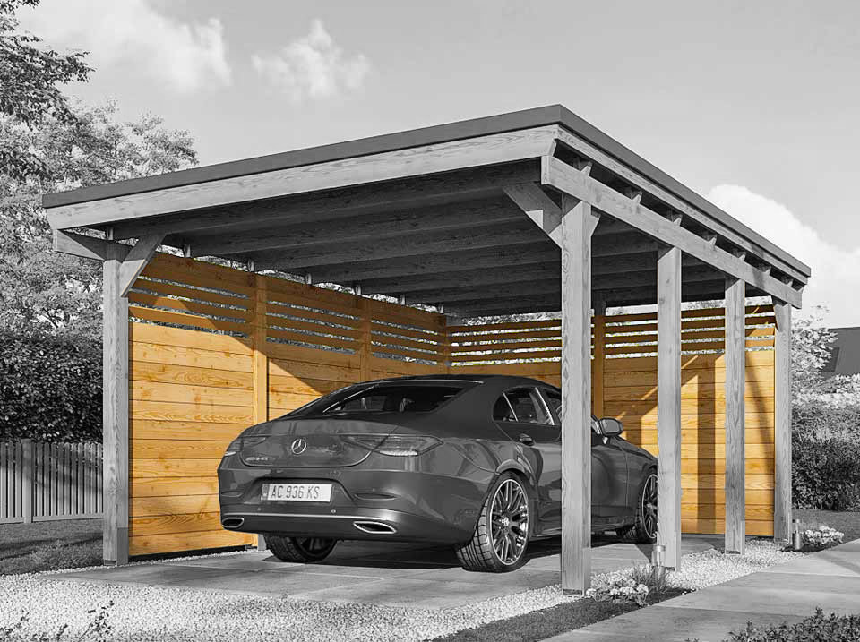 découvrez notre carport de 50m², idéal pour protéger votre véhicule des intempéries tout en ajoutant une touche esthétique à votre extérieur. conçu avec des matériaux durables et modernes, ce carport favorisera la ventilation et la luminosité. améliorez votre espace extérieur avec une solution pratique et élégante.