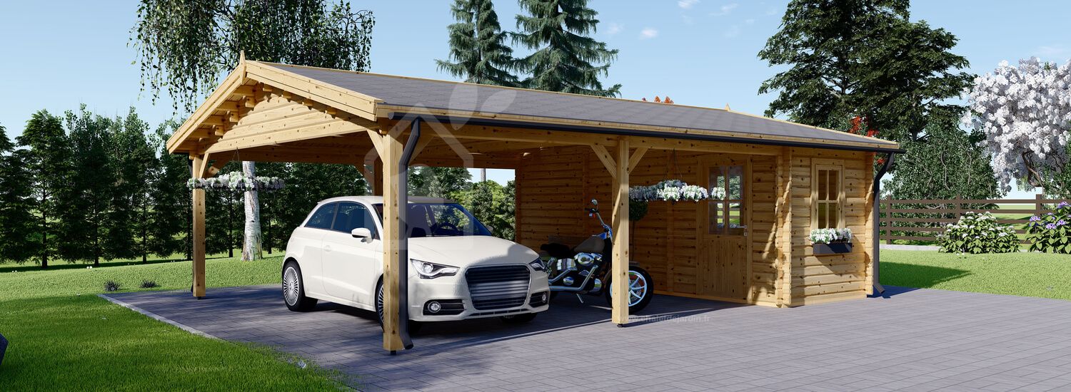 découvrez nos carports en bois, alliant esthétisme et protection pour votre véhicule. idéal pour préserver votre auto des intempéries tout en ajoutant une touche naturelle à votre jardin. personnalisation et robustesse au rendez-vous !