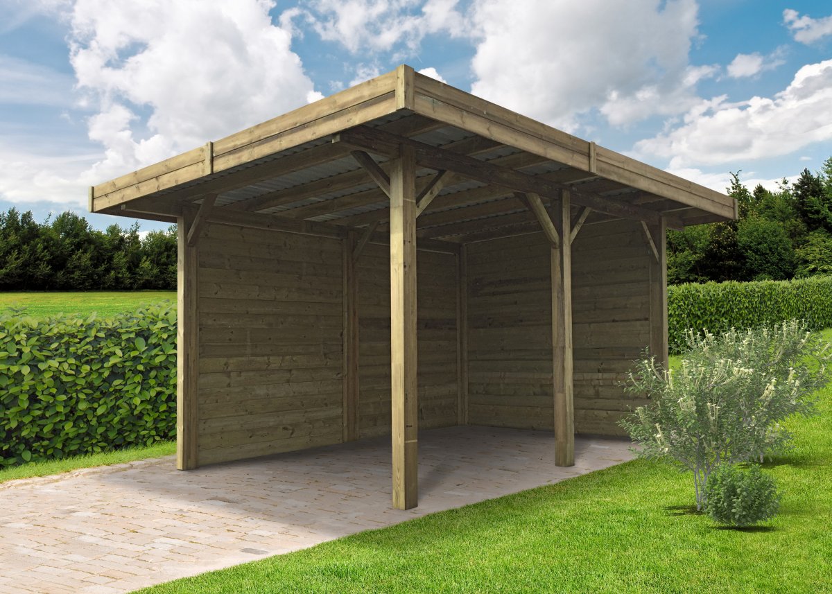 découvrez nos carports en bois, une solution pratique et esthétique pour protéger votre véhicule des intempéries. fabriqués avec des matériaux durables et de haute qualité, nos carports en bois s'intègrent harmonieusement dans votre jardin tout en offrant une protection optimale. idéaux pour les propriétaires soucieux de l'élégance et de la fonctionnalité.