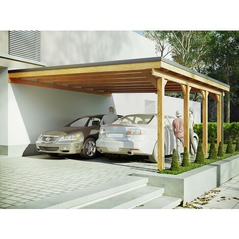 découvrez nos carports en bois alliant esthétisme et fonctionnalité. protégez votre véhicule tout en ajoutant une touche naturelle à votre espace extérieur. idéal pour tous les styles de maisons, ce carport en bois est durable et facile à entretenir.