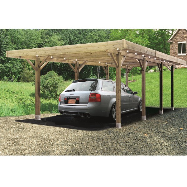 découvrez notre sélection de carports en bois, alliant esthétisme et protection pour votre véhicule. fabriqués avec des matériaux de qualité, nos carports s'intègrent parfaitement à votre espace extérieur tout en offrant une durabilité exceptionnelle. idéals pour abriter voitures, motos ou autres objets, trouvez le carport en bois qui répond à vos besoins.