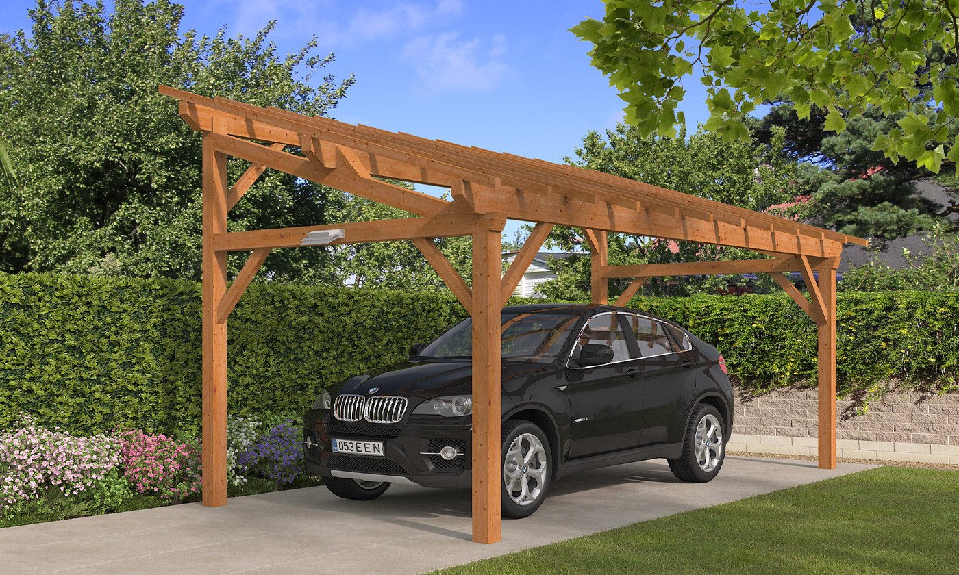 découvrez notre sélection de carports en bois, alliant esthétisme et fonctionnalité. protégez votre véhicule tout en embellissant votre jardin avec des structures durables et élégantes, adaptées à tous les styles et besoins.