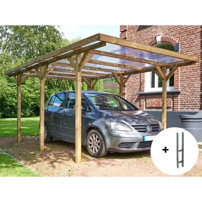 découvrez notre kit carport en bois, idéal pour protéger votre véhicule tout en ajoutant une touche esthétique à votre extérieur. facile à assembler et conçu pour résister aux intempéries, ce carport allie robustesse et élégance.