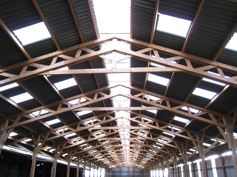 découvrez nos solutions de charpente adaptées aux hangars, offrant robustesse et durabilité. idéales pour tous vos projets de construction, nos charpentes garantissent une structure fiable et efficace.