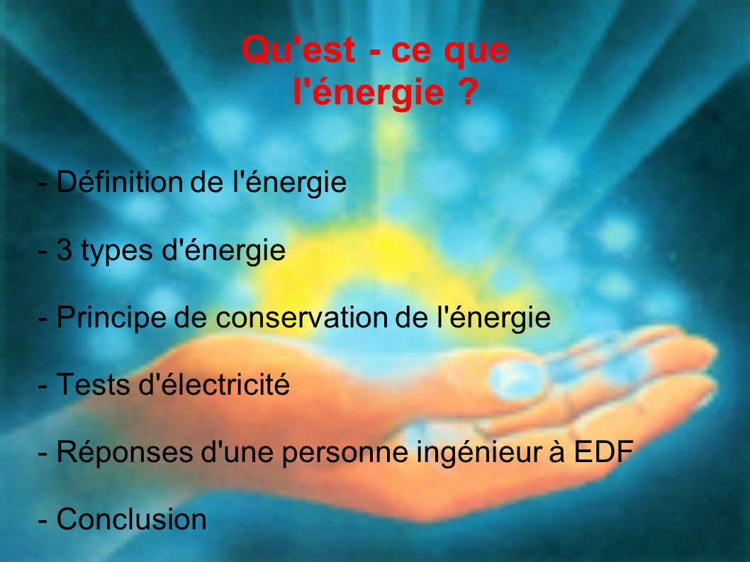 découvrez notre définition complète de l'énergie : qu'est-ce que l'énergie, ses différentes formes et son importance dans notre quotidien. explorez les concepts clés et les applications pratiques qui font de l'énergie un sujet essentiel dans le monde moderne.