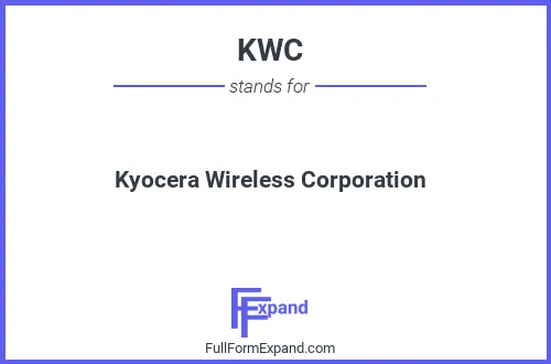 découvrez la définition complète de kwc, un terme clé qui désigne des concepts fondamentaux dans divers domaines. apprenez son origine, ses usages et son importance dans le contexte actuel.