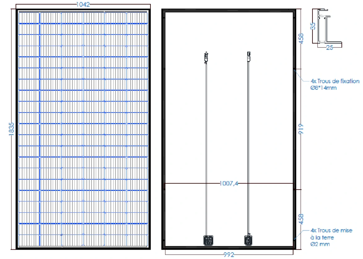 découvrez les différentes dimensions des panneaux solaires pour optimiser votre installation. apprenez comment le choix de la taille impacte l'efficacité et la performance énergétique de votre système solaire.