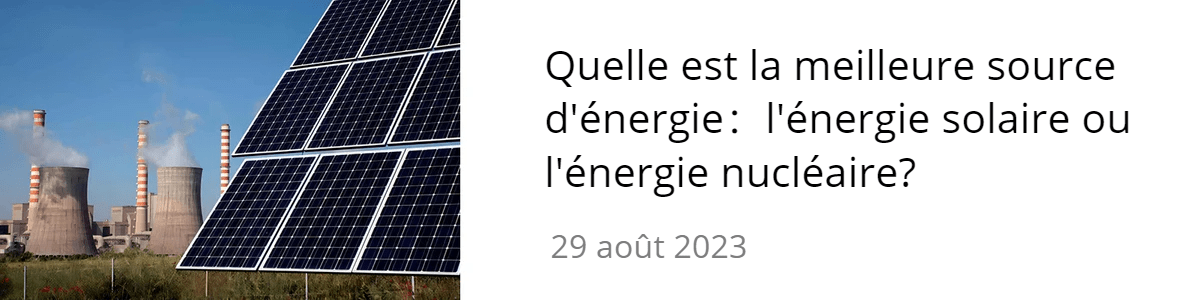 découvrez les avantages et les inconvénients de l'énergie solaire dans notre guide complet. informez-vous sur son impact environnemental, ses coûts et son efficacité pour mieux évaluer si cette source d'énergie renouvelable est faite pour vous.