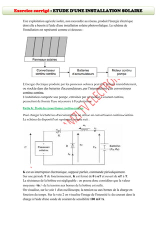 découvrez des exercices pratiques sur les panneaux photovoltaïques pour maîtriser leur fonctionnement et leur installation. apprenez à optimiser l'énergie solaire et à intégrer ces technologies renouvelables dans vos projets.