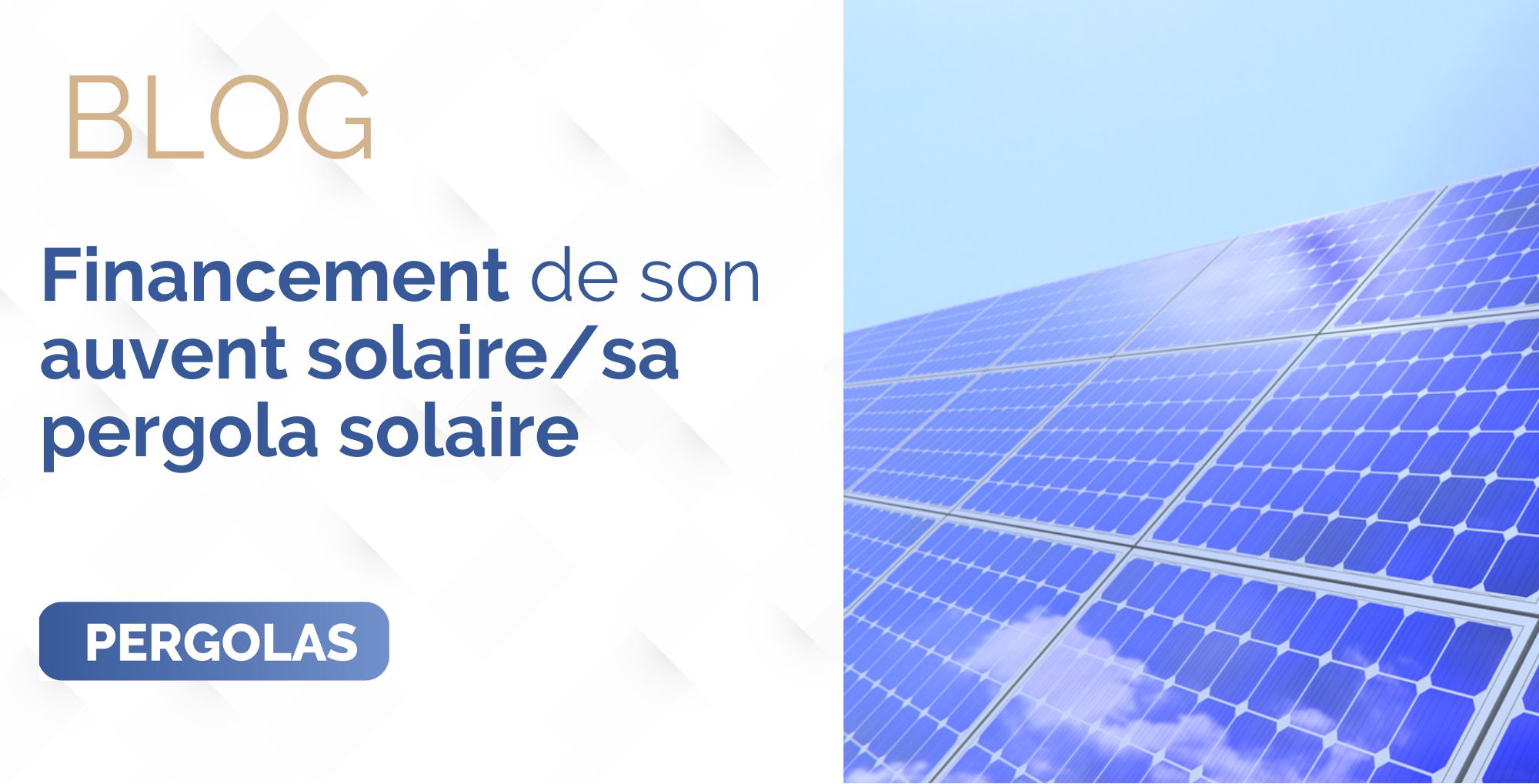 découvrez comment le financement solaire peut vous aider à installer des panneaux photovoltaïques. profitez des aides financières, des crédits d'impôt et des solutions flexibles pour rendre l'énergie solaire accessible et économique.