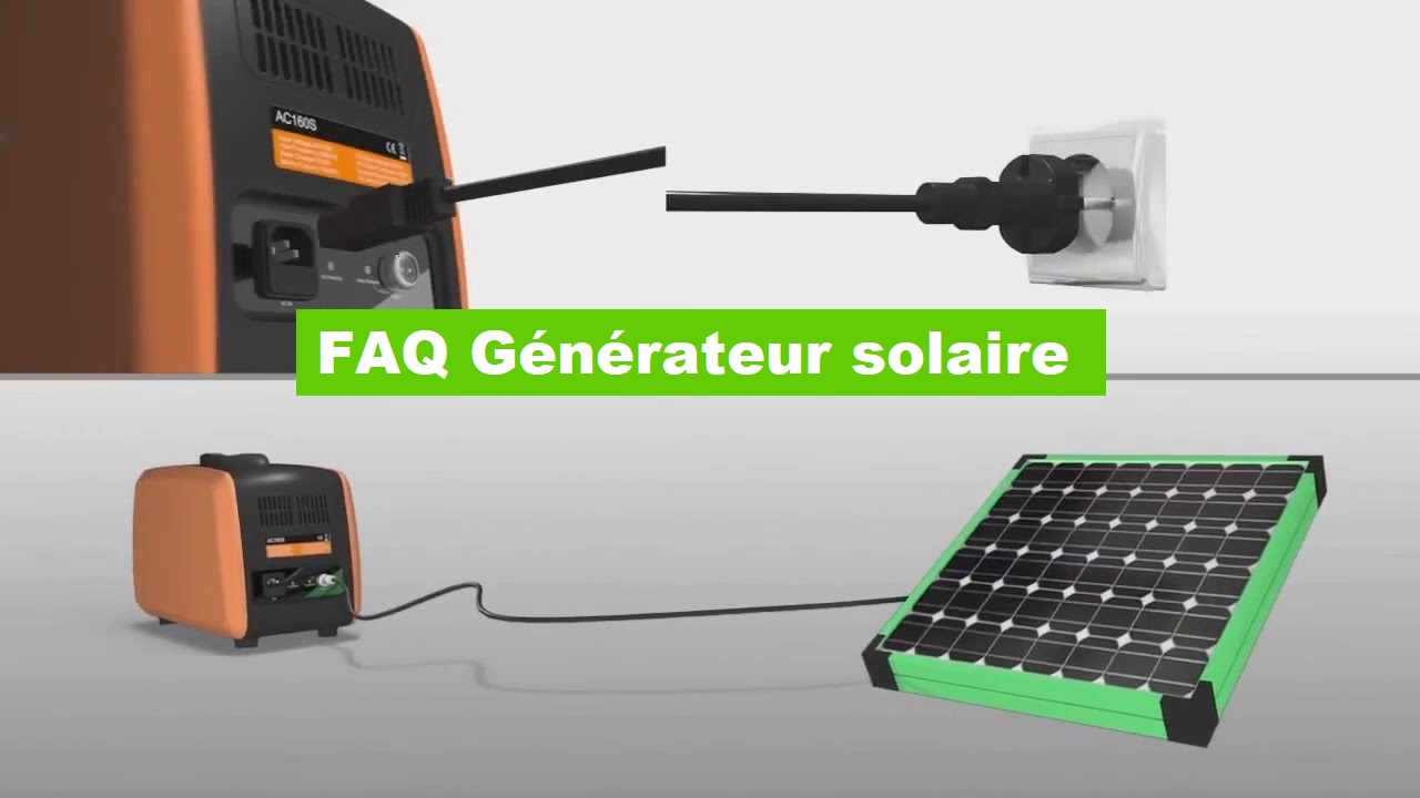 découvrez notre générateur solaire 220v, une solution écologique et économique pour alimenter vos appareils électriques. profitez d'une énergie renouvelable, portable et fiable pour vos aventures en plein air, vos chantiers ou en cas de coupure de courant. optez pour une énergie verte et durable dès aujourd'hui !