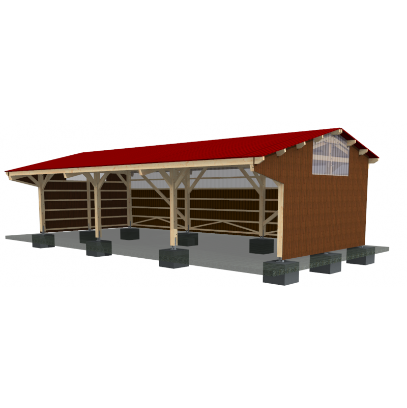 découvrez nos hangars agricoles, des constructions robustes et polyvalentes, idéales pour le stockage de matériel, de récoltes ou d'élevage. conçus pour résister aux intempéries, nos hangars offrent une solution pratique et durable pour optimiser votre exploitation agricole.