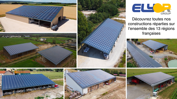 découvrez notre hangar agricole solaire, conçu pour optimiser vos espaces de stockage tout en réduisant votre empreinte carbone. alliant durabilité et efficacité énergétique, ce hangar est idéal pour les agriculteurs soucieux de l'environnement souhaitant investir dans une solution innovante et rentable.