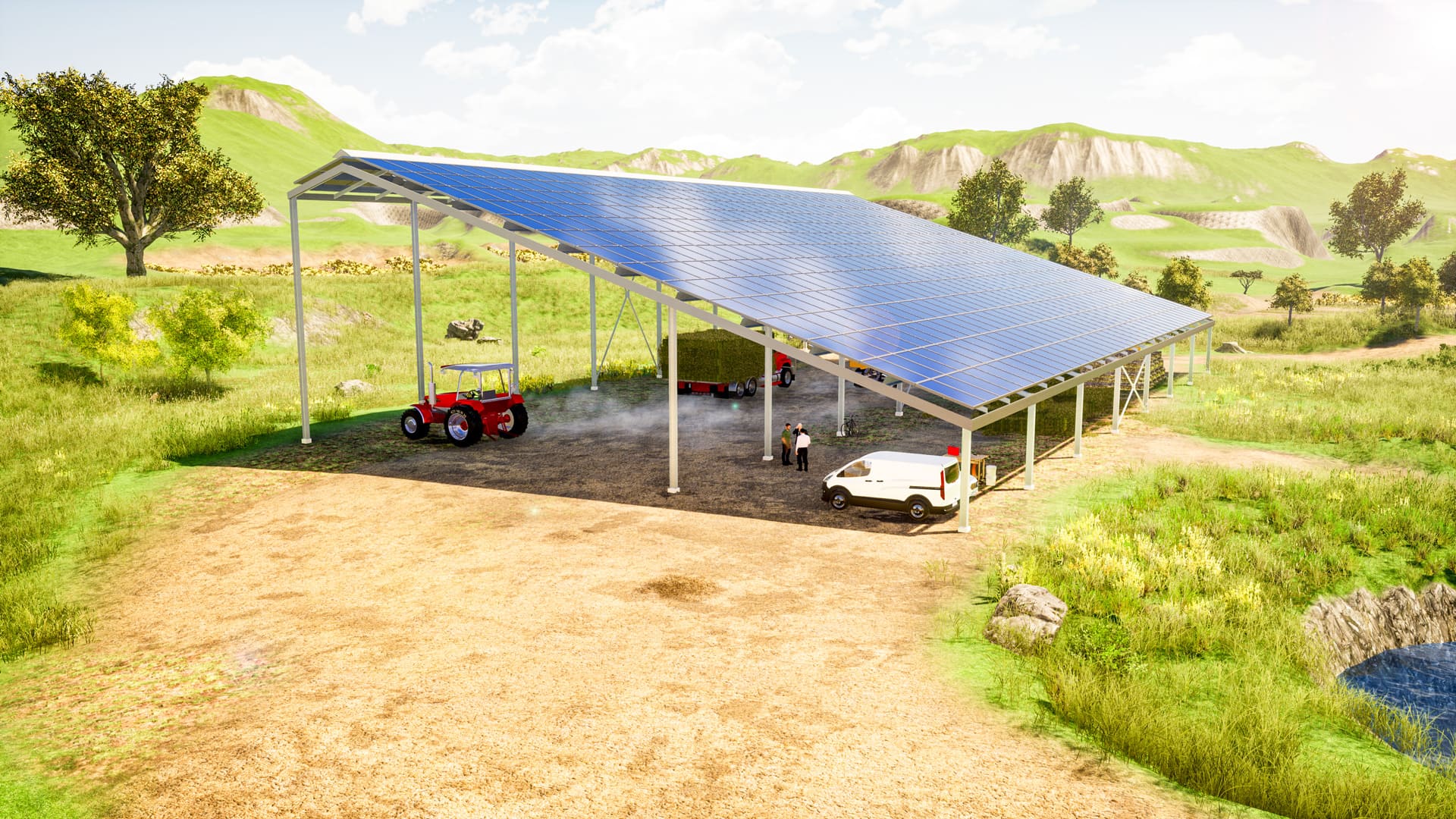 découvrez comment obtenir un hangar solaire gratuit pour profiter de l'énergie renouvelable tout en préservant l'environnement. optimisez votre espace avec une solution écologique et économique qui valorise votre propriété.