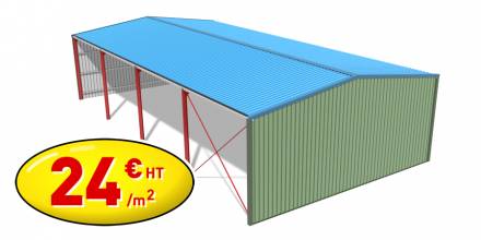 découvrez nos kits de hangars agricoles, conçus pour répondre aux besoins des agriculteurs. faciles à assembler et robustes, nos solutions garantissent une protection optimale pour vos équipements et récoltes. optez pour un hangar sur mesure qui allie fonctionnalité et durabilité.