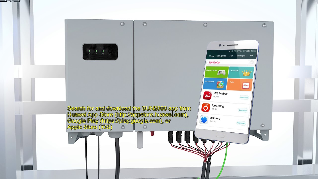 découvrez le huawei sun2000, un onduleur solaire de haute performance conçu pour optimiser la production d'énergie renouvelable. idéal pour les installations résidentielles et commerciales, il offre une efficacité énergétique maximale, une gestion intelligente de l'énergie et une interface utilisateur conviviale pour une surveillance aisée. transformez votre consommation d'énergie avec huawei sun2000.