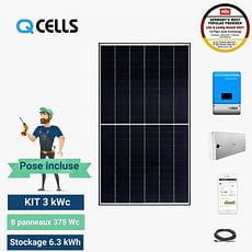 découvrez notre kit 3kwc, une solution idéale pour optimiser votre production d'énergie solaire. parfait pour les particuliers et les professionnels, il combine efficacité, performance et facilité d'installation. transformez votre projet énergétique en succès avec notre kit de qualité supérieure.