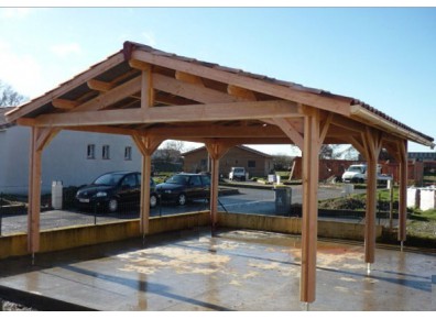découvrez notre kit d'abri voiture en bois, conçu pour offrir une protection optimale à votre véhicule tout en apportant une touche d'élégance à votre extérieur. facile à assembler, durable et esthétique, il est idéal pour tous les amateurs de jardinage et de bricolage.