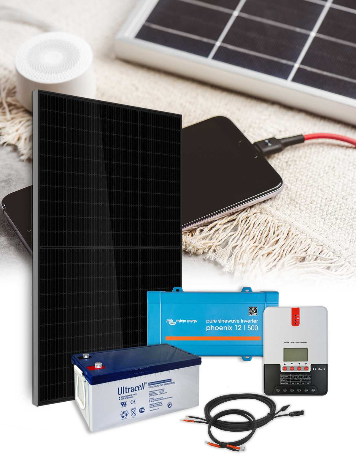 découvrez notre kit électrique autonome, conçu pour répondre à vos besoins en énergie renouvelable. parfait pour les aventuriers, les camping-cars ou les maisons hors réseau, ce kit vous offre une solution pratique et écologique pour produire votre propre électricité où que vous soyez.