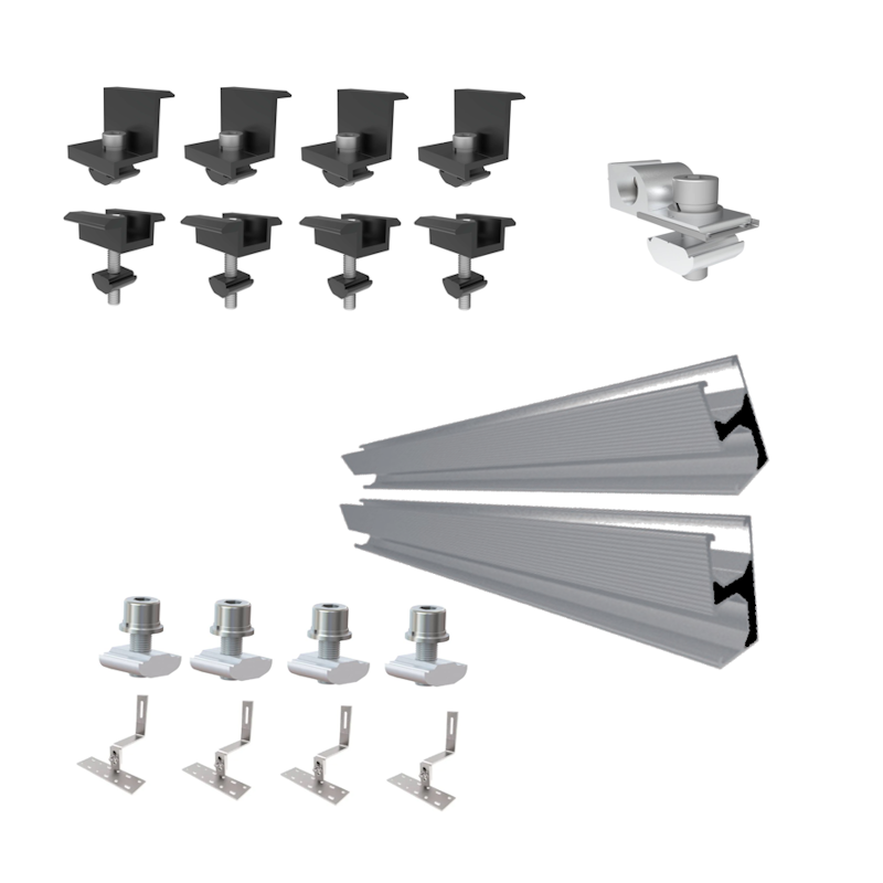 découvrez notre kit de fixation pour panneaux solaires, conçu pour assurer une installation sécurisée et durable. idéal pour optimiser votre système énergétique et maximiser l'efficacité de vos panneaux solaires. facile à installer et compatible avec divers types de toits.