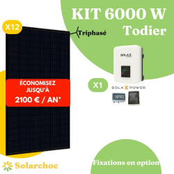 découvrez notre kit photovoltaïque 6 kw, la solution idéale pour produire votre propre électricité verte. économisez sur vos factures d'énergie tout en contribuant à la protection de l'environnement. facile à installer et performant, ce kit est parfait pour les foyers souhaitant un approvisionnement énergétique durable.