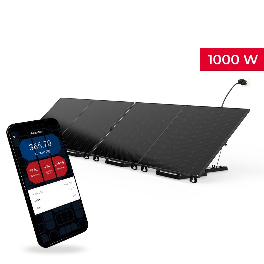 découvrez notre kit solaire 1kw, une solution idéale pour produire votre propre énergie renouvelable. facile à installer et performant, ce kit vous permettra de réduire vos factures d'électricité tout en contribuant à la préservation de l'environnement.