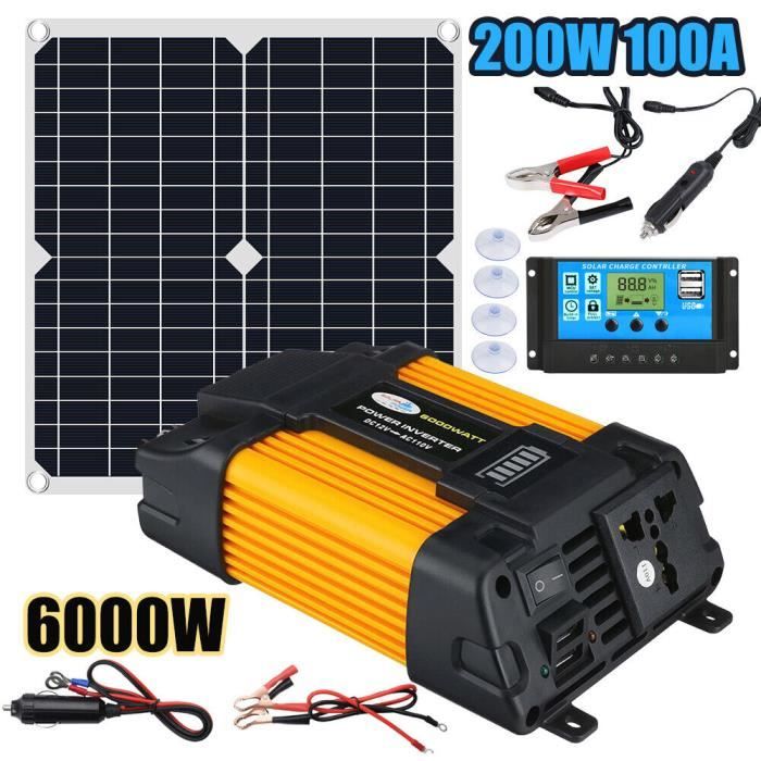 découvrez notre kit solaire 200w, idéal pour alimenter vos appareils électriques en toute autonomie. compact et facile à installer, ce kit offre une solution énergétique durable et économique pour les camping-cars, les maisons mobiles ou tout projet d'énergie renouvelable. profitez d'une énergie propre grâce à notre technologie solaire innovante.