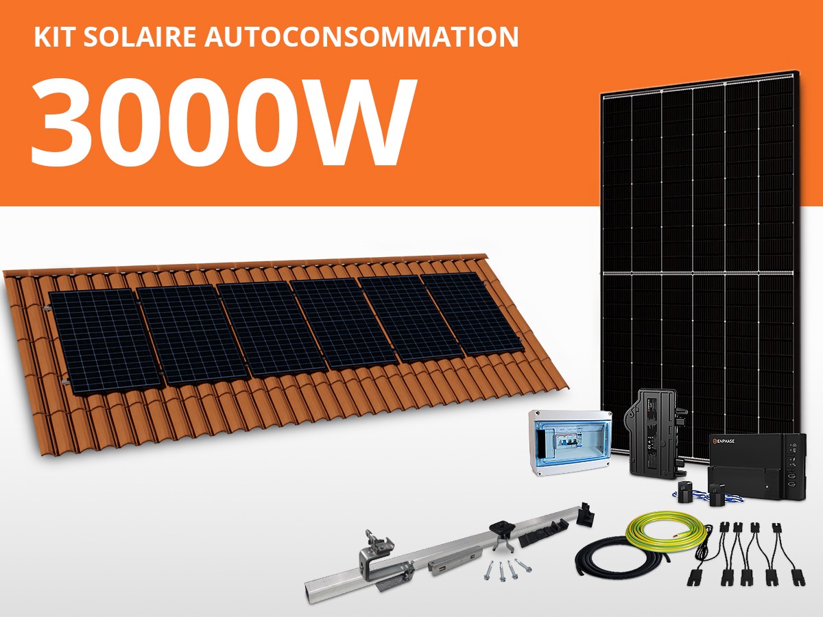 découvrez notre kit solaire 3kw, une solution idéale pour produire votre propre électricité. écologique et économique, ce système vous permet de réduire vos factures d'énergie tout en respectant l'environnement. facile à installer, il convient à tous les types de maisons. optez pour une énergie renouvelable et faites un geste pour la planète!