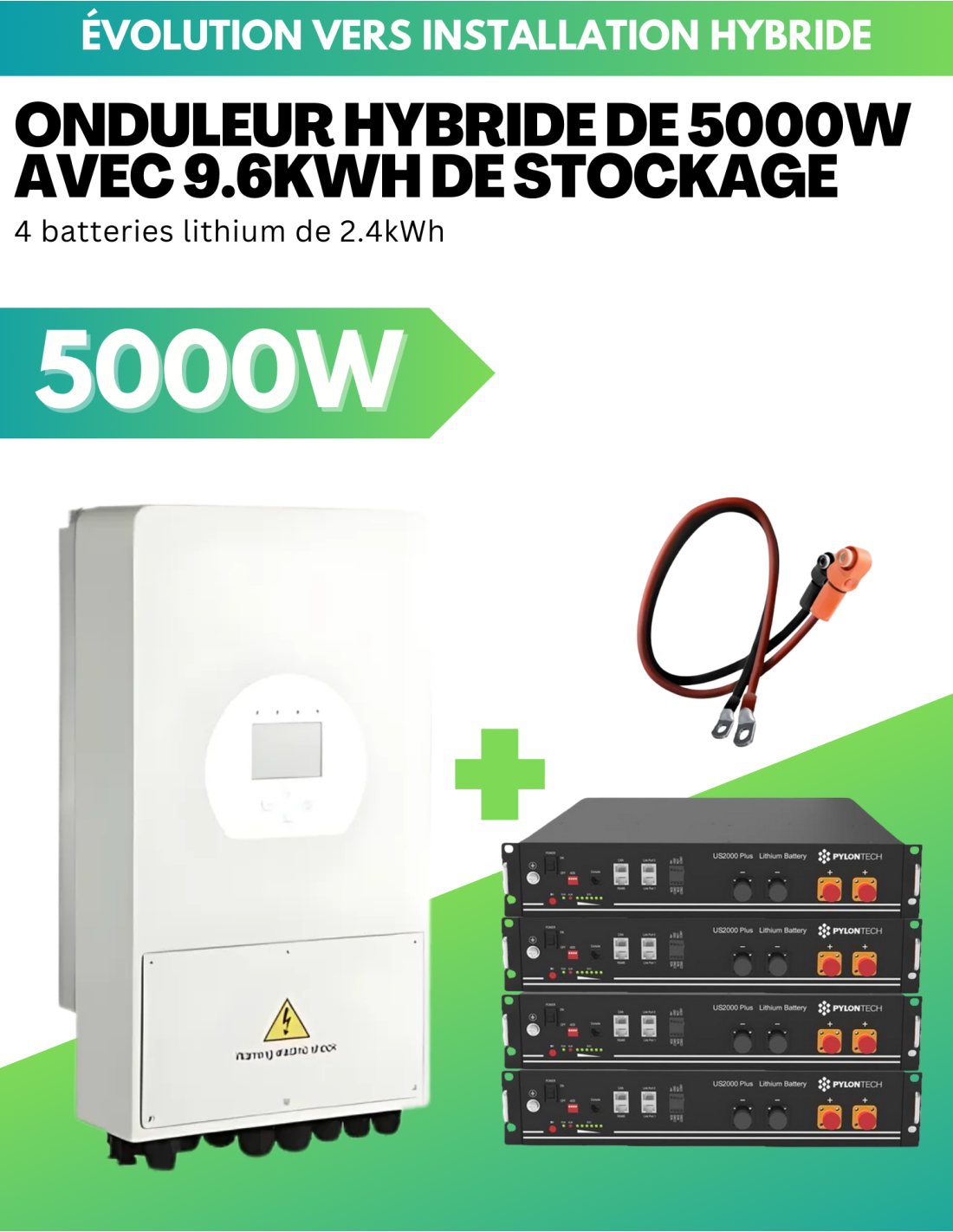 découvrez notre kit solaire 5000w, la solution idéale pour produire votre propre électricité renouvelable. parfait pour les maisons, les jardins ou les camping-cars, ce système performant vous aide à réduire vos factures d'énergie tout en respectant l'environnement. facile à installer et adapté à tous vos besoins énergétiques.