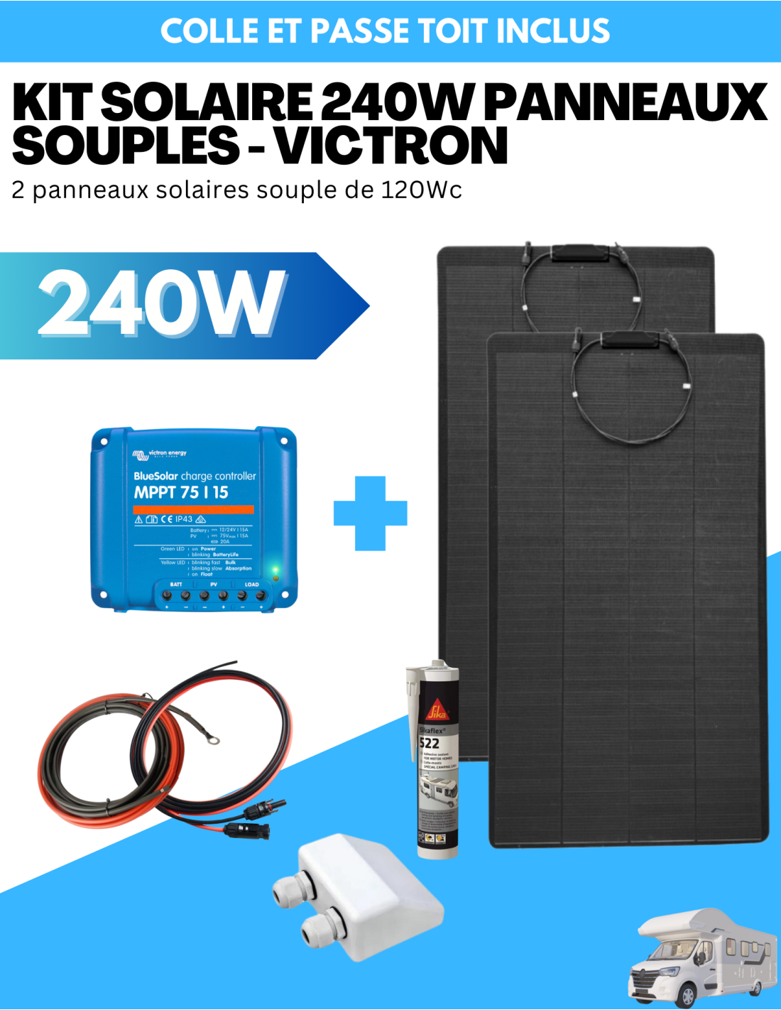 découvrez notre kit solaire complet, idéal pour alimenter vos appareils en énergie renouvelable. facile à installer et performant, il vous permettra de réduire votre empreinte écologique tout en réalisant des économies sur vos factures d'électricité.