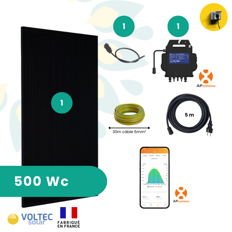découvrez notre kit solaire d'autoconsommation, conçu pour vous permettre de produire votre propre électricité à partir de l'énergie solaire. idéal pour réduire vos factures d'électricité tout en contribuant à la protection de l'environnement. facile à installer, ce kit est parfait pour les particuliers soucieux de leur empreinte écologique.