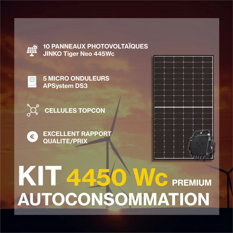 découvrez notre kit solaire d'autoconsommation, idéal pour réduire vos factures d'électricité tout en préservant l'environnement. facile à installer et adapté à tous les foyers, ce kit vous permet de produire votre propre énergie renouvelable et de profiter d'une autonomie énergétique.