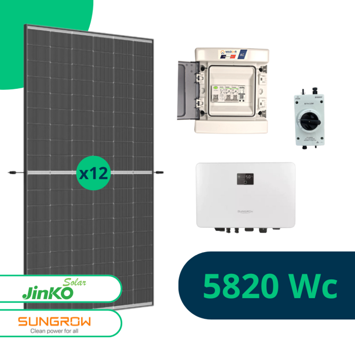 découvrez notre kit solaire d'autoconsommation, conçu pour vous permettre de produire votre propre énergie renouvelable. idéal pour réduire vos factures d'électricité et minimiser votre empreinte carbone, ce kit complet inclut des panneaux solaires, un onduleur et un système de stockage, vous assurant une autonomie énergétique optimale.