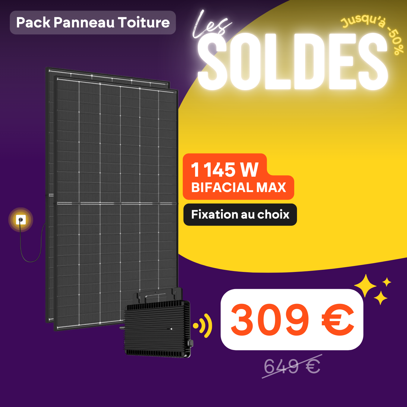 découvrez notre kit solaire toiture, la solution idéale pour optimiser votre consommation d'énergie. facile à installer, il vous permet de profiter d'une énergie renouvelable tout en réduisant vos factures d'électricité et votre empreinte carbone.