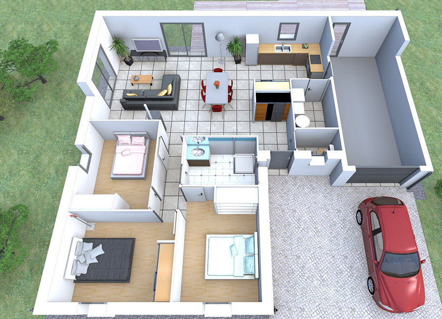 découvrez notre maison spacieuse de 150m2, parfaite pour accueillir votre famille. profitez d'un agencement moderne, de pièces lumineuses et d'un jardin agréable pour des moments de détente inoubliables.