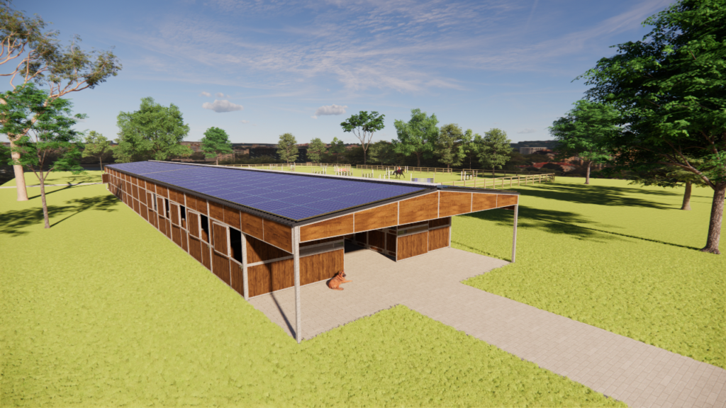 découvrez notre manège équestre solaire, une installation écologique et moderne dédiée aux passionnés d'équitation. profitez d'un espace de travail lumineux et respectueux de l'environnement pour le bien-être de vos chevaux et le développement de vos compétences.