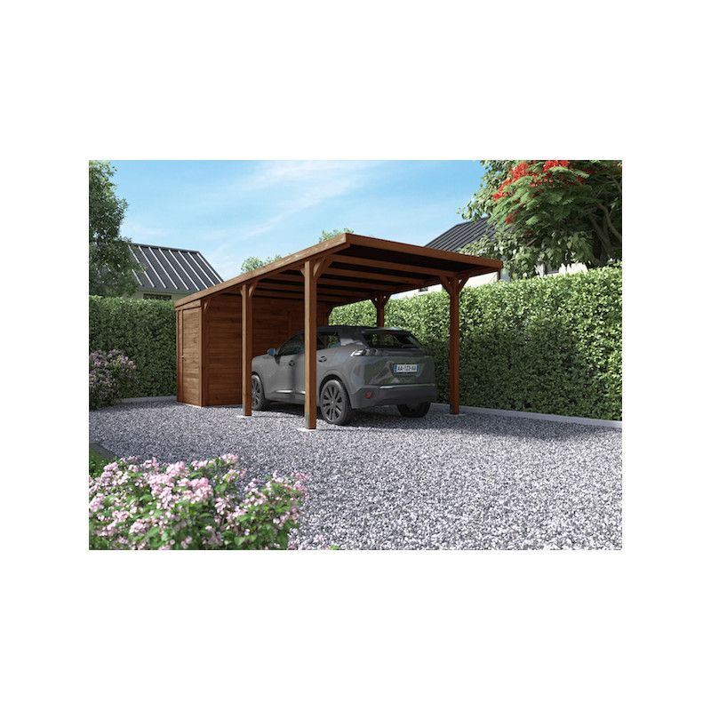découvrez notre sélection de carports en bois, alliant élégance et fonctionnalité. protégez votre véhicule des intempéries tout en ajoutant une touche naturelle à votre extérieur. idéals pour les particuliers et les professionnels.