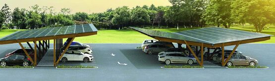découvrez notre ombrière solaire en bois, alliant esthétisme et durabilité. idéale pour vos espaces extérieurs, elle offre une protection contre le soleil tout en valorisant votre environnement. parfaite pour les jardins, terrasses ou parkings, optez pour une solution écologique et design.