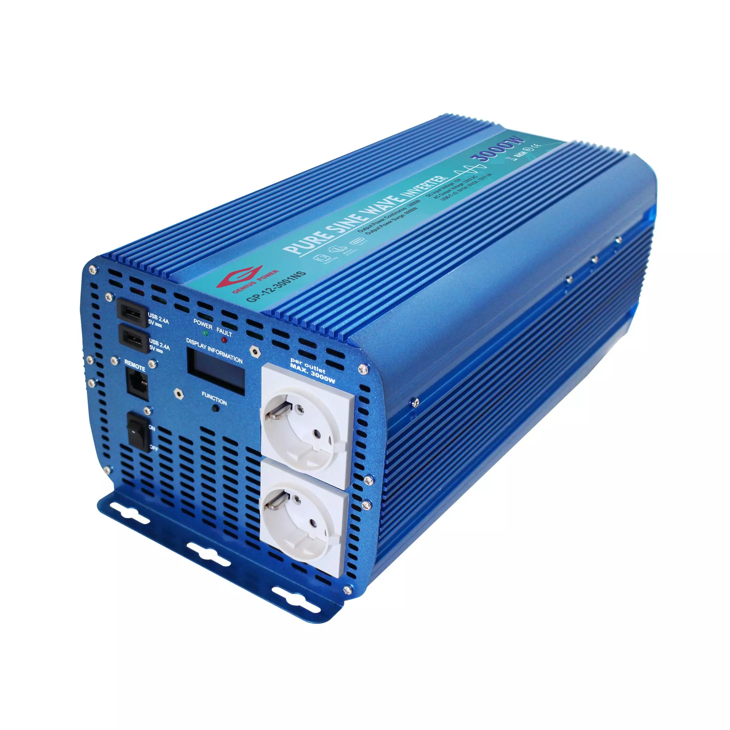 découvrez notre onduleur 3000w, une solution fiable pour assurer une alimentation ininterrompue à vos appareils électriques. idéal pour les maisons et les entreprises, cet onduleur offre une puissance suffisante pour protéger vos équipements sensibles contre les coupures de courant et les surtensions. profitez d'une tranquillité d'esprit avec notre onduleur haute performance.