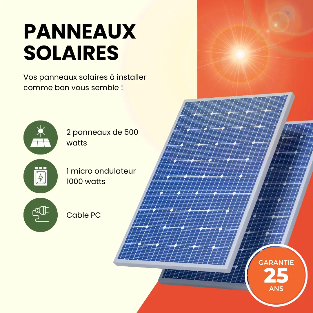 découvrez les avantages des panneaux solaires 220v pour une production d'énergie durable et efficace. idéaux pour vos projets d'autonomie énergétique, ces panneaux offrent une solution écologique pour alimenter vos appareils tout en réduisant votre empreinte carbone.