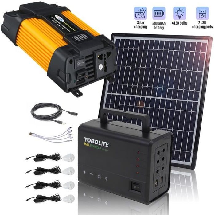 découvrez notre kit solaire puissant, conçu pour optimiser la production d'énergie renouvelable. idéal pour alimenter vos appareils électriques et réduire votre facture d'électricité, ce kit allie performance et durabilité. profitez d'une installation facile et d'une autonomie énergétique grâce à nos solutions solaires de qualité.